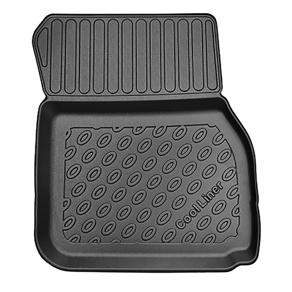 TPE Fußmatten Auto für Renault ZOE Hatchback (06.2019-03.2024) - schwarz Automatten Autoteppiche