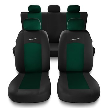 Universal Sitzbezüge Auto für Alfa Romeo MiTo (2008-2018) - Autositzbezüge Schonbezüge für Autositze - S-GR