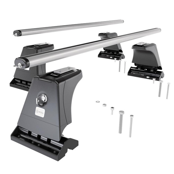 Aluminium-Dachträger für Mercedes-Benz C Klasse W204 (2007-2014) - silbern Dachträger Dachgepäckträger - Montagepunkte