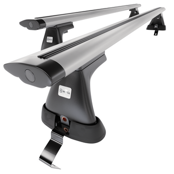 Aluminium-Dachträger für Renault Clio mk IV (2013-2019) - silbern Dachträger Dac