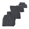 TPE Fußmatten Auto für Seat Leon IV Hatchback, Sportstourer (03.2020-....) - schwarz Automatten Autoteppiche