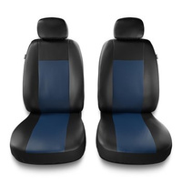Universal Sitzbezüge Auto für Audi A4 B5, B6, B7, B8, B9 (1995-2024) - Vordersitze Autositzbezüge Schonbezüge - 2CM-BL