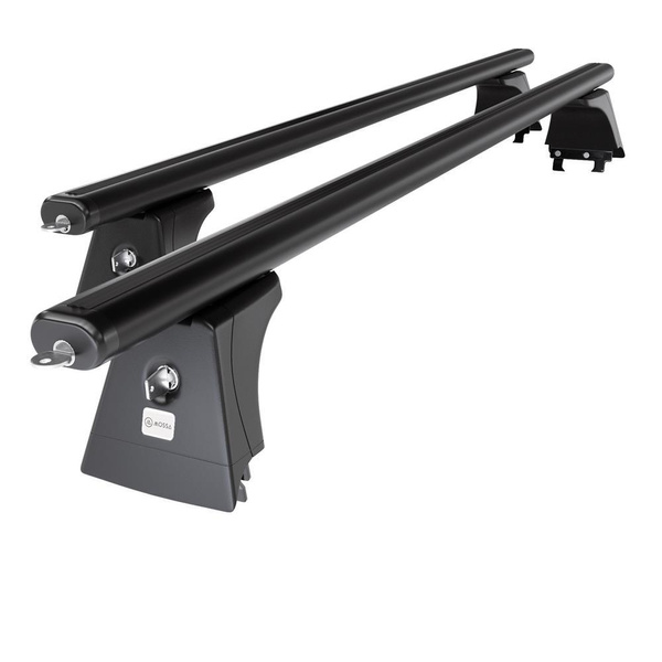 Aluminium-Dachträger für Ford Galaxy (2001-2005) - schwarz Dachträger Dachgepäckträger - Montagepunkte