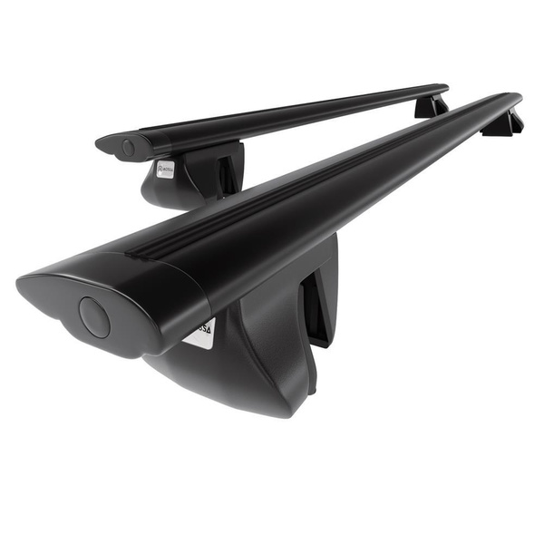 Aluminium-Dachträger für Ssangyong Rodius (2004-2018) - schwarz Dachträger Dachgepäckträger - reling