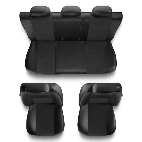 Universal Sitzbezüge Auto für Alfa Romeo 159 (2005-2011) - Autositzbezüge Schonbezüge für Autositze - EXL-4
