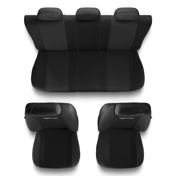 Universal Sitzbezüge Auto für Seat Ateca (2016-....) – Autositzbezüge Schonbezüge für Autositze – TG-G