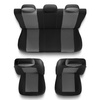 Universal Sitzbezüge Auto für Toyota Yaris I, II, III, IV (1999-....) - Autositzbezüge Schonbezüge für Autositze - S-G2