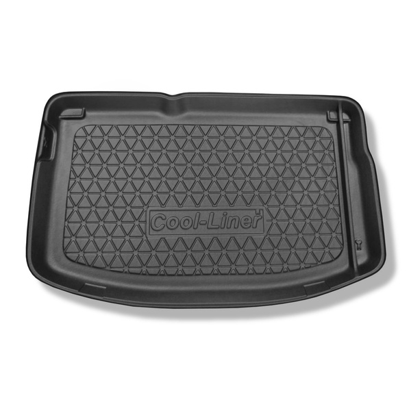 Kofferraumwanne für Citroen C3 II Hatchback (2009-12.2016) - Kofferraummatte rutschfest Schutzmatte - für alle Modelle (Notrad / mit Zugangsrad od. Pannenset / mit und ohne Soundsystem)