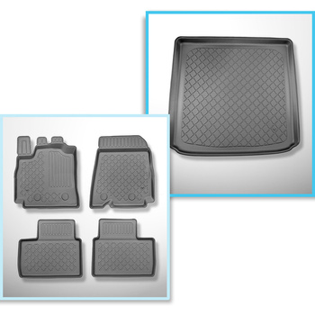 Set Kofferraumschale und angepasste Autoteppiche TPE für: Renault Arkana SUV (03