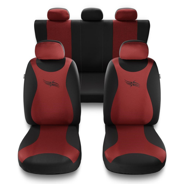 Universal Sitzbezüge Auto für Alfa Romeo 146 (1994-2001) - Autositzbezüge Schonbezüge für Autositze - TR-RD