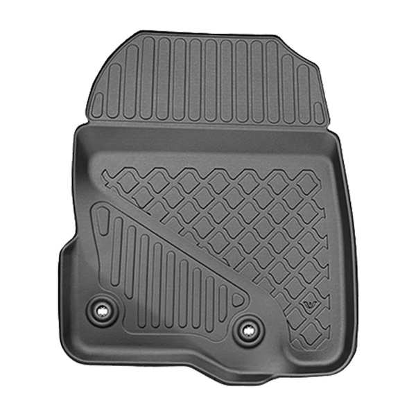 TPE Fußmatten Auto für Honda CR-V VI Plug-in Hybrid (e:PHEV) SUV (08.2023-....) - schwarz Automatten Autoteppiche