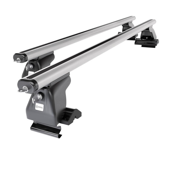 Aluminium-Dachträger für Nissan Terrano R20 mk II (2003-2006) - silbern Dachträger Dachgepäckträger - ohne Montagelemente