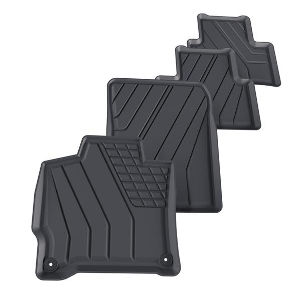 TPE Fußmatten Auto für Opel Astra L Plug-In Hybrid Sports Tourer (2021-....) - schwarz Automatten Autoteppiche