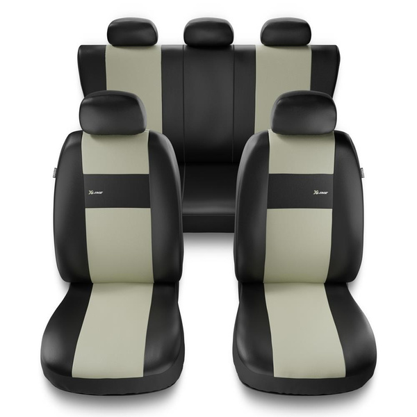 Universal Sitzbezüge Auto für Volkswagen Tiguan I, II, III (2007-....) – Autositzbezüge Schonbezüge für Autositze – XL-BE