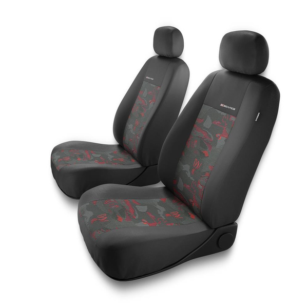 Universal Sitzbezüge Auto für Alfa Romeo 146 (1994-2001) – Vordersitze Autositzbezüge Schonbezüge – 2UNE-RD