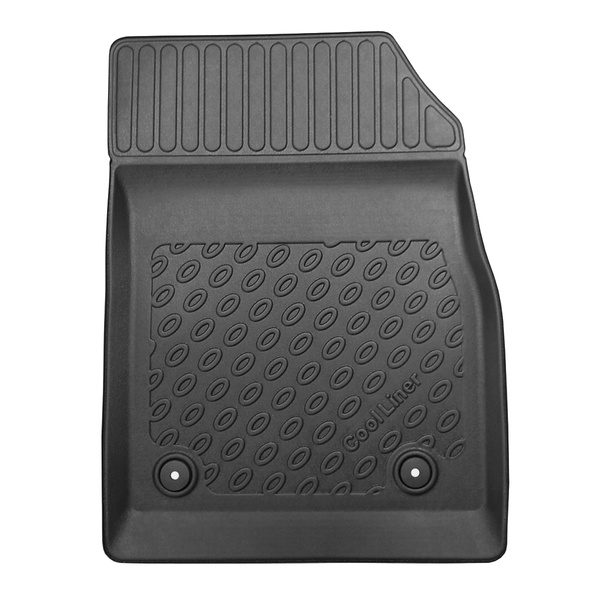 Set Kofferraumschale und angepasste Autoteppiche TPE PREMIUM für: Opel Astra J Hatchback (10.2009-10.2015) - vertiefte Ladeflaeche