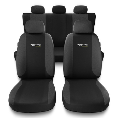 Universal Sitzbezüge Auto für Peugeot 207 (2006-2013) - Autositzbezüge Schonbezüge für Autositze - TG-G