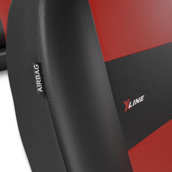 Universal Sitzbezüge Auto für Citroen C5 I, II (2000-2017) - Vordersitze Autositzbezüge Schonbezüge - 2XL-RD