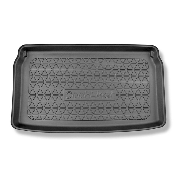 Kofferraumwanne für Opel Mokka-e SUV (02.2021-....) - Kofferraummatte rutschfest Schutzmatte - obere Ladefläche; Varioboden im hoechsten Ebene