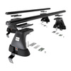 Aluminium-Dachträger für Renault Arkana (2020-....) - schwarz Dachträger Dachgepäckträger - ohne Montagelemente