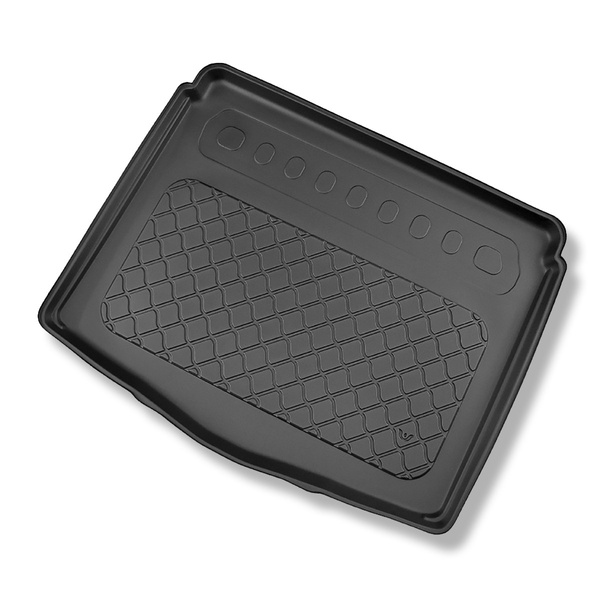 Kofferraumwanne für Jeep Renegade SUV (06.2018-....) - Kofferraummatte rutschfest Schutzmatte - untere Ladefläche (ohne höhenverstellbarem Ladeboden); nicht fuer 4ex Plug-in Hybrid