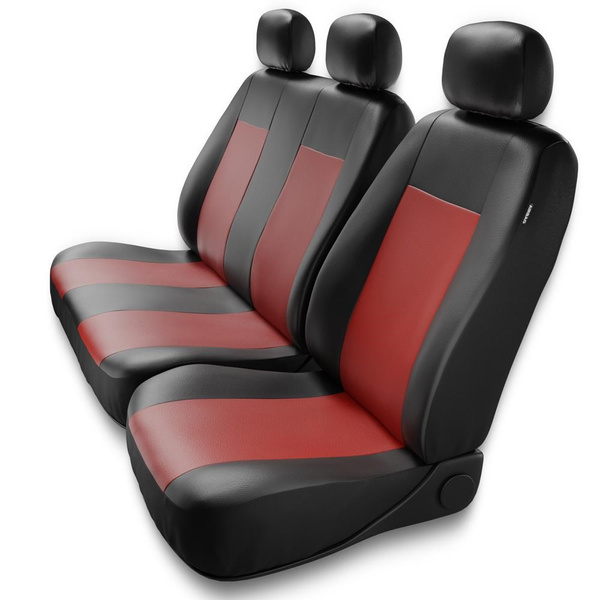 Universal Sitzbezüge Auto für Renault Trafic III, IV, V, VI (1994-....) – Vordersitze Autositzbezüge Schonbezüge – BC-RD