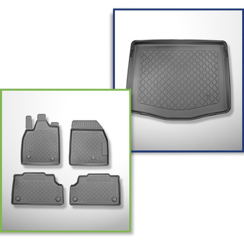 Set Kofferraumschale und angepasste Autoteppiche TPE für: Ford Mustang Mach-E SU