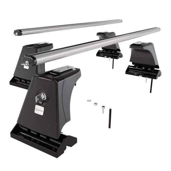 Aluminium-Dachträger für Peugeot 3008 (2009-2016) - silbern Dachträger Dachgepäckträger - Montagepunkte