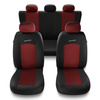 Universal Sitzbezüge Auto für Peugeot 407 (2004-2011) - Autositzbezüge Schonbezüge für Autositze - S-RD