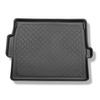 Kofferraumwanne für Opel Grandland X SUV (10.2017-2021) - Kofferraummatte rutschfest Schutzmatte - Ladeboden oben (gerade Ladefläche); Varioboden im hoechsten Ebene; nicht fuer Hybrid