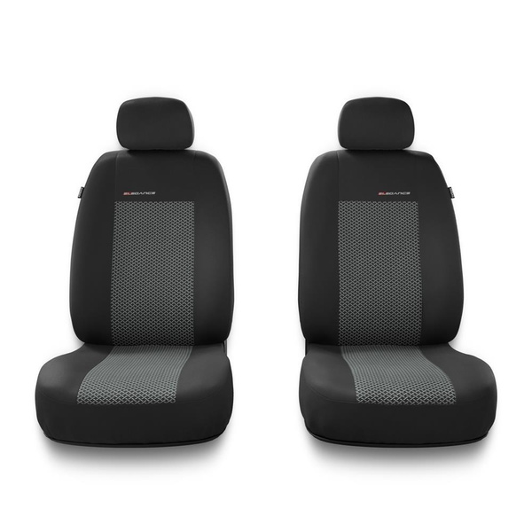 Universal Sitzbezüge Auto für Volkswagen Caddy II, III, IV, V (1995-....) – Vordersitze Autositzbezüge Schonbezüge – 2UNE-2