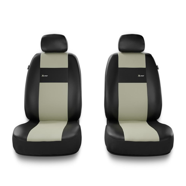 Universal Sitzbezüge Auto für Peugeot 206 (1998-2012) - Vordersitze Autositzbezüge Schonbezüge - 2XL-BE