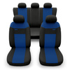 Universal Sitzbezüge Auto für Audi A6 C4, C5, C6, C7, C8 (1994-....) - Autositzbezüge Schonbezüge für Autositze - RSL-BL