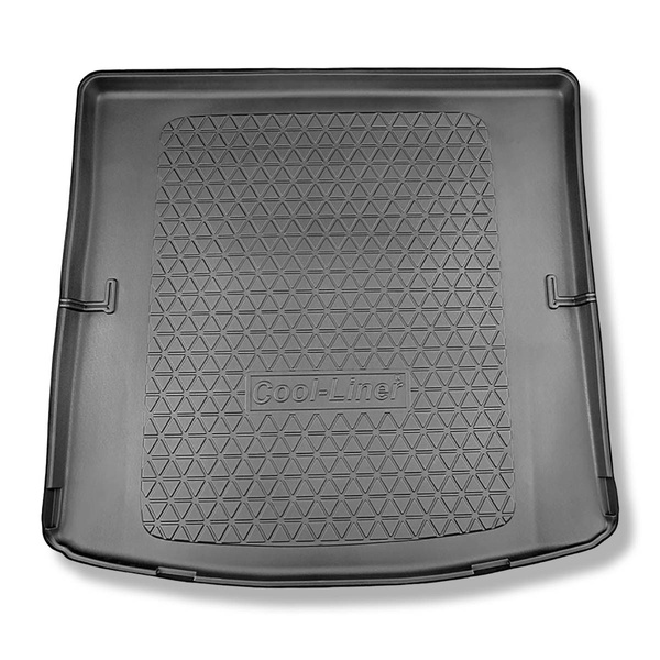 Kofferraumwanne für Ford Explorer VI Plug-in-Hybrid SUV (01.2020-....) - Kofferraummatte rutschfest Schutzmatte - 7-Sitzer; hinter der 2. Sitzreihe (3. Reihe umgelegt)