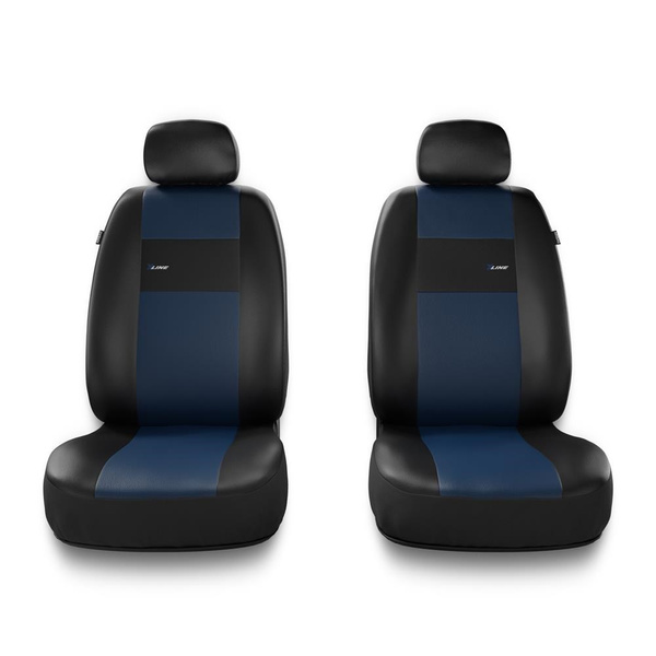 Universal Sitzbezüge Auto für Alfa Romeo 159 (2005-2011) - Vordersitze Autositzbezüge Schonbezüge - 2XL-BL