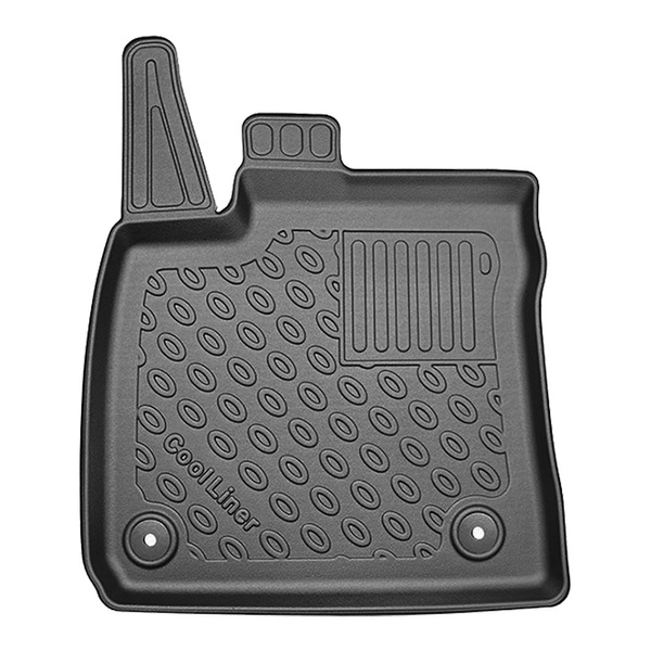 TPE Fußmatten Auto für Ford Transit Courier I Van (08.2014-2023) - schwarz Automatten Autoteppiche