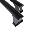 Aluminium-Dachträger für Opel Astra H mk III GTC (2005-2014) - schwarz Dachträger Dachgepäckträger - Montagepunkte