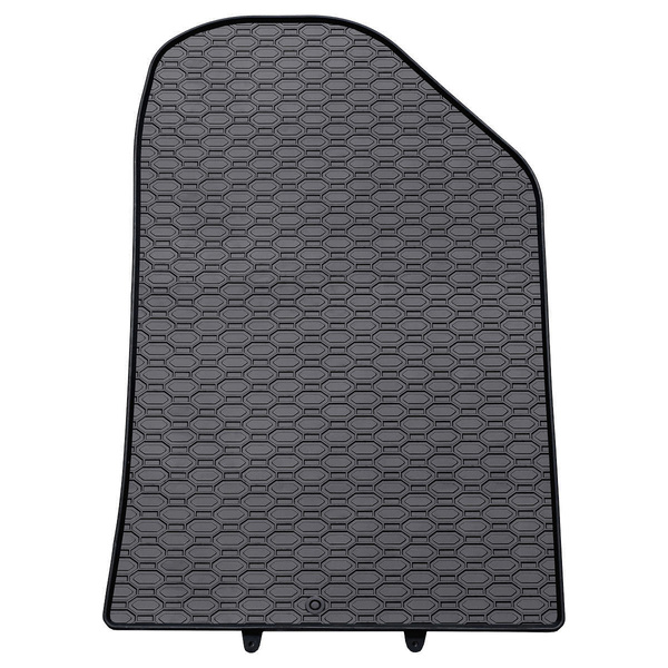 Gummifußmatten Auto für Kia Picanto II (2011-2016) - schwarz Gummimatten Gummi Fußmatten