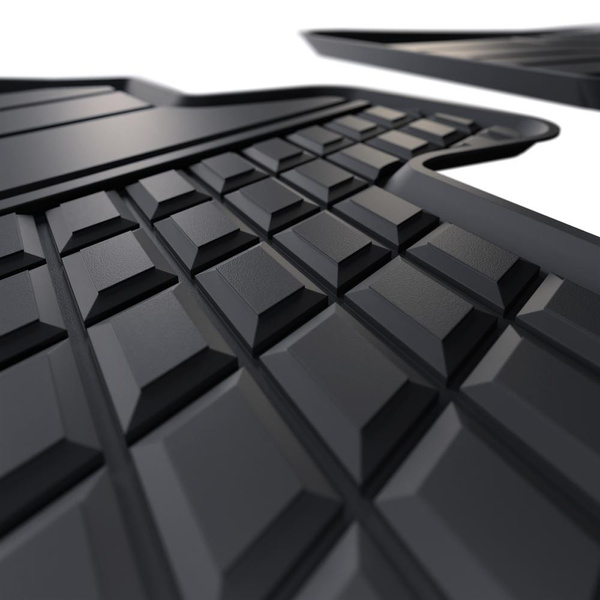 TPE Fußmatten Auto für Seat Leon IV Hatchback, Sportstourer (2020-....) - schwarz Automatten Autoteppiche