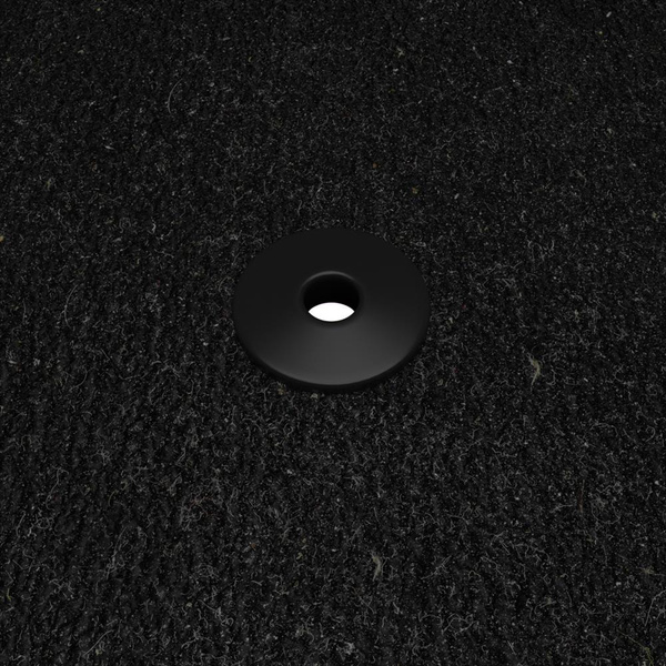 Fußmatten Auto für Volkswagen Golf V, VI Hatchback, Cabriolet, Variant (2003-2012) - Premium Velours schwarze Automatten Autoteppiche