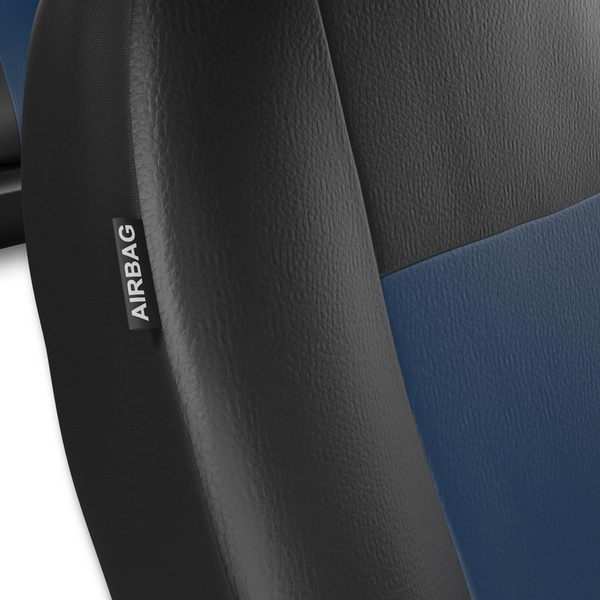 Universal Sitzbezüge Auto für Seat Arona (2017-....) - Vordersitze Autositzbezüge Schonbezüge - 2CM-BL