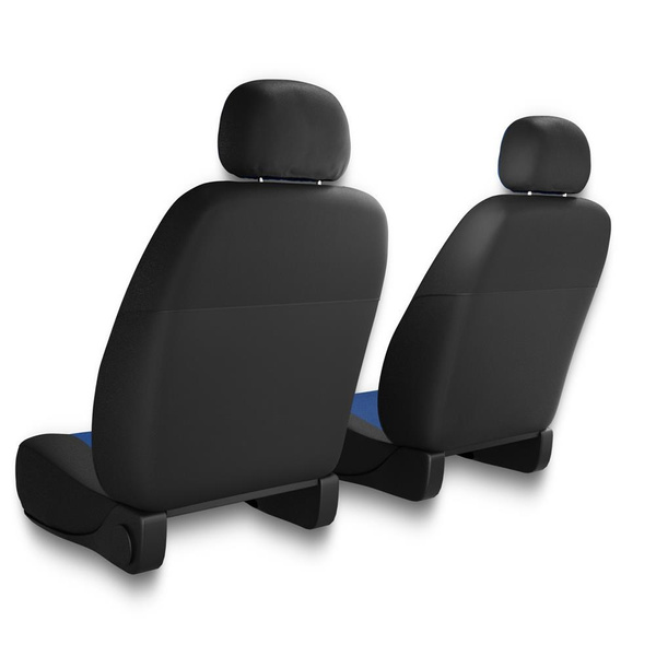 Universal Sitzbezüge Auto für Kia Optima I, II (2010-2019) - Autositzbezüge Schonbezüge für Autositze - X.R-BL