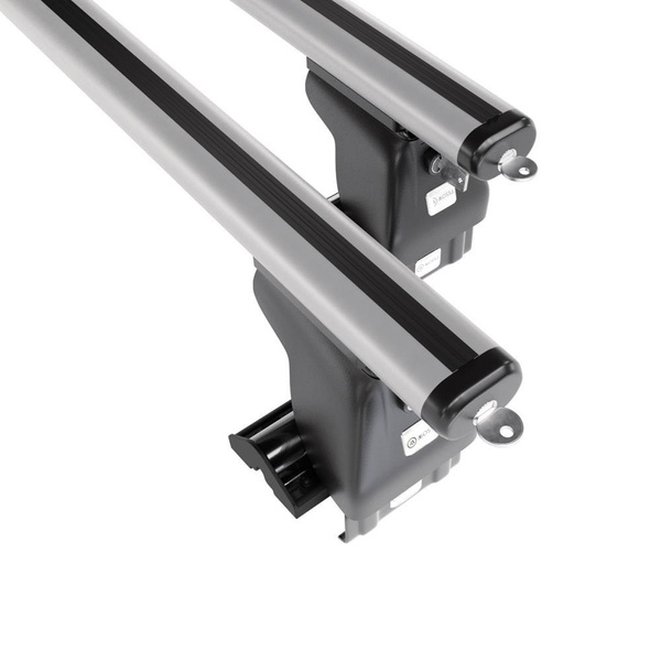 Aluminium-Dachträger für Ford Focus mk I (1998-2004) - silbern Dachträger Dachgepäckträger - ohne Montagelemente