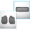 Set Kofferraumschale und angepasste Autoteppiche TPE für: Suzuki Jimny II GJ SUV (10.2018-2020)