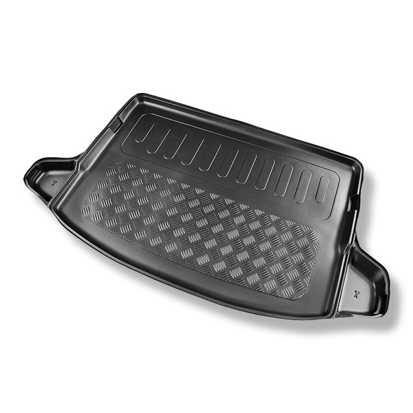 Kofferraumwanne für Ssangyong Korando IV C300 SUV (09.2019-....) - Kofferraummatte rutschfest Schutzmatte - obere Ladefläche (auf dem Varioboden); Ausbuchtungen abschneidbar