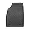TPE Fußmatten Auto für Microcar M. Go Hatchback (2015-....) - alle Modelle - schwarz Automatten Autoteppiche