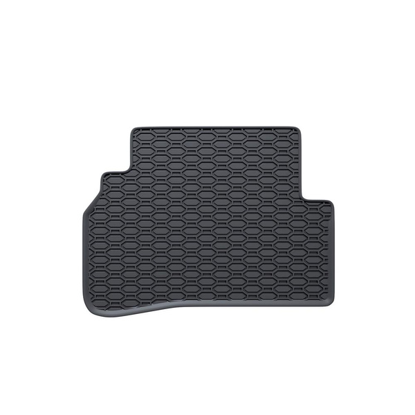 Gummifußmatten Auto für Mercedes-Benz C Klasse W205 (2013-2021) - schwarz Gummimatten Gummi Fußmatten