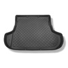 Kofferraumwanne für Peugeot 4007 SUV (03.2007-08.2012) - Kofferraummatte rutschfest Schutzmatte - 5-/7-Sitzer; 3. Reihe umgelegt (mit und ohne Subwoofer)