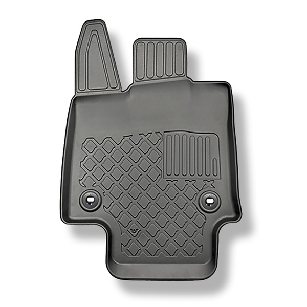 Set Kofferraumschale und angepasste Autoteppiche TPE für: Toyota RAV4 V SUV (01.2019-....) - 5 Sitze; erhöhte Ladefläche; mit / ohne Subwoofer; auch für Hybriden; mit Automatikgetriebe