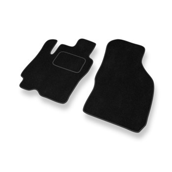 Fußmatten Auto für Hyundai Atos II Hatchback (2004-2008) - Premium Velours schwa